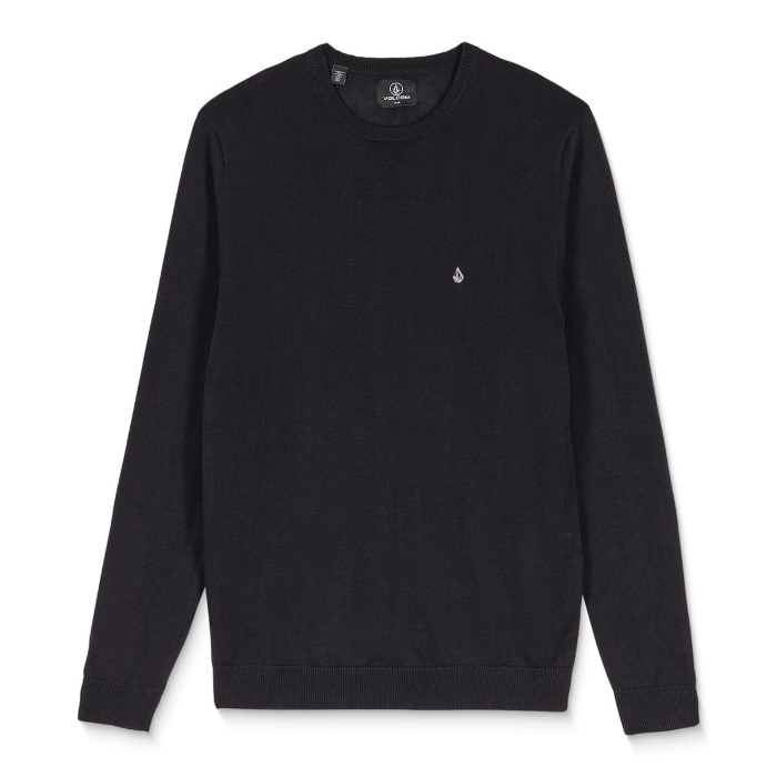 VOLCOM UPERSTAND SWEATER BLACK L