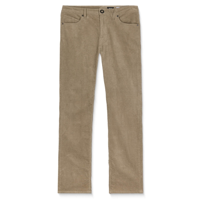 VOLCOM SOLVER 5 POCKET CORDUROY BRINDLE 30