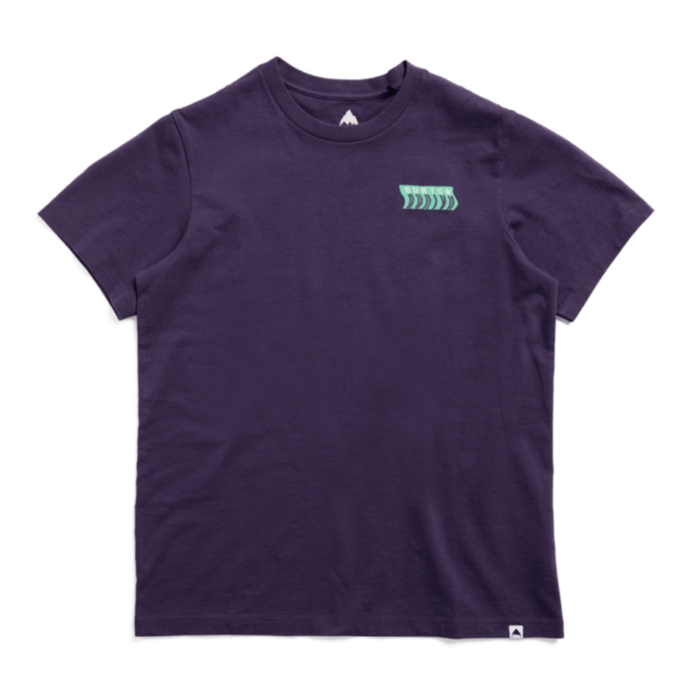 BURTON THROWBACK 92 T-SHIRT NIGHTSHADE PURPLE S