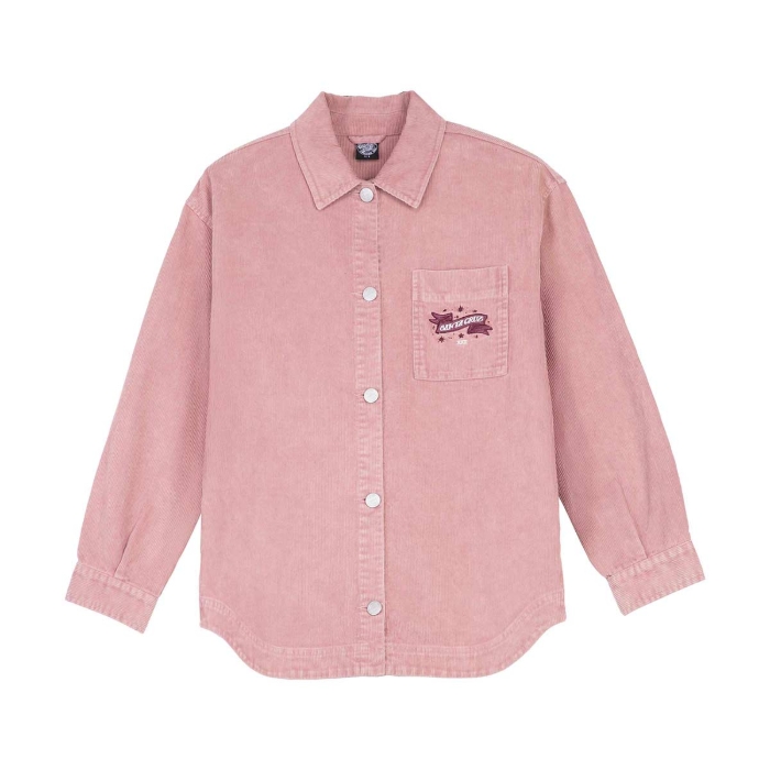 SANTA CRUZ SCRIBE STRIP LS SHIRT PUTTY WASH 8