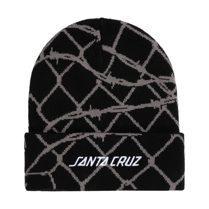 SANTA CRUZ SPOT CHAIN BEANIE BLACK UNI