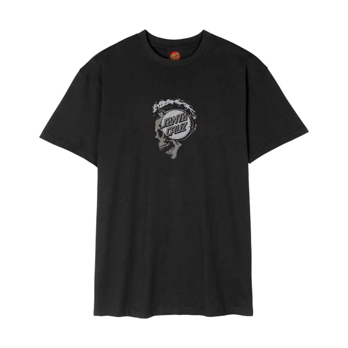SANTA CRUZ SHORT FUSE FRONT T-SHIRT BLACK S