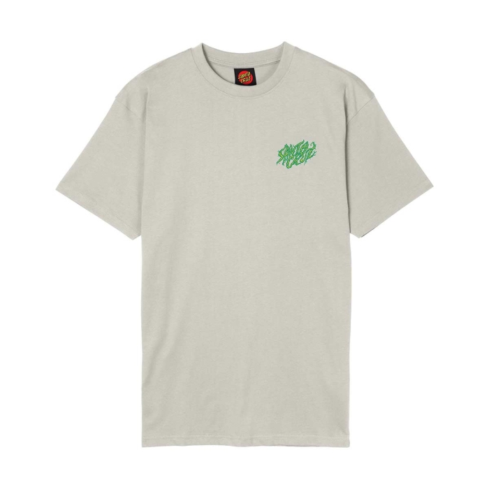SANTA CRUZ RANKINE MONSTER T-SHIRT WARM GREY L