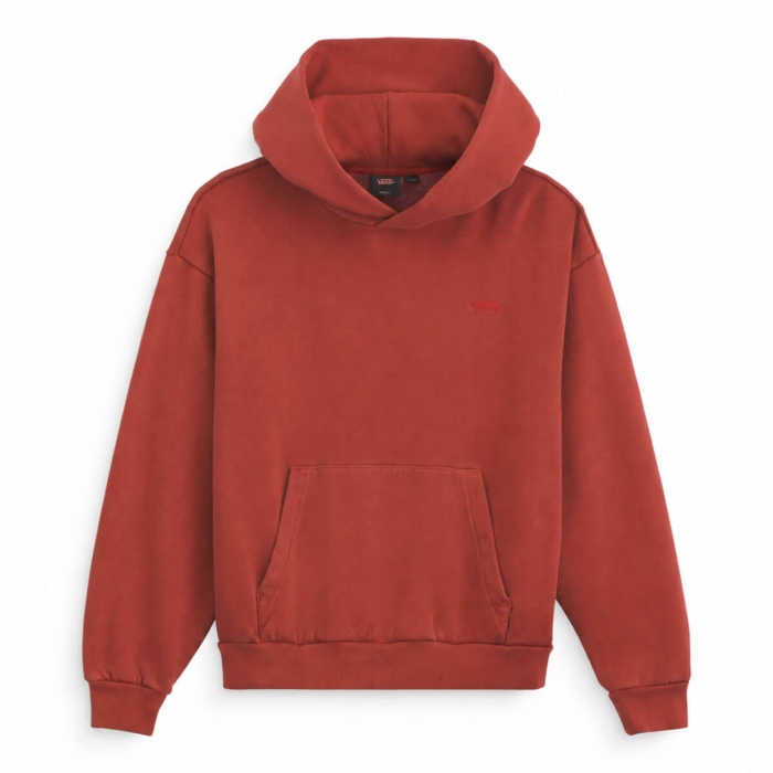 VANS W SALTON WASHED PULLOVER POPPY EMBER M
