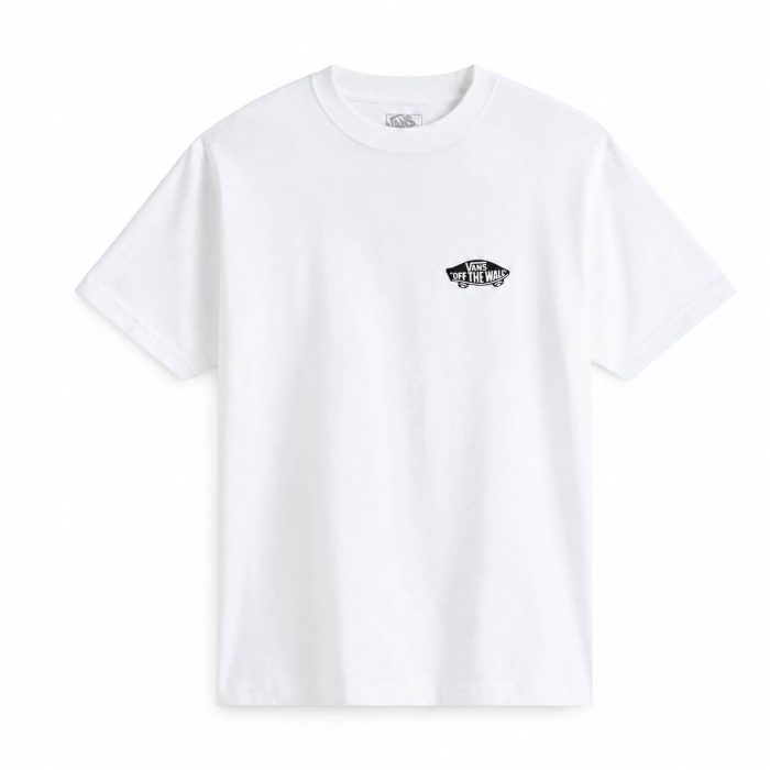 VANS DOUBLE STANDARD T-SHIRT WHITE-BLACK L