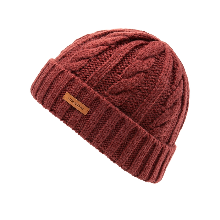 VOLCOM STONE KNIT BEANIE PINOT UNI