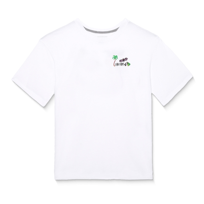 VOLCOM FA OZZY 1 T-SHIRT WHITE M
