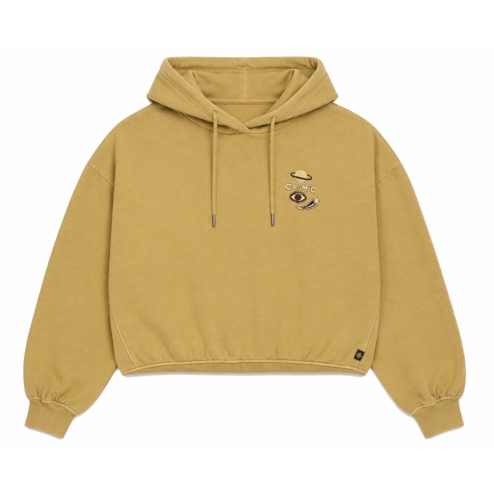 VOLCOM FA OZZY 1 HOODIE PULLOVER MUSTARD XS