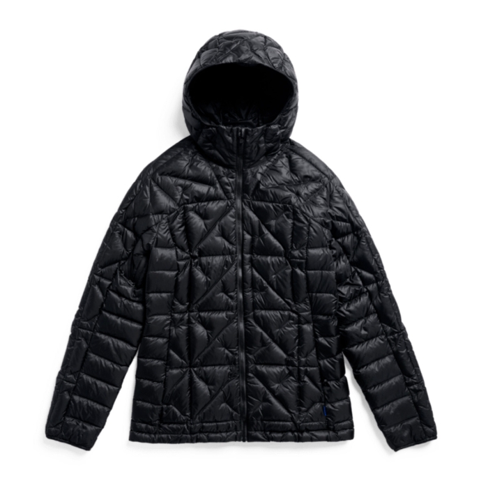 BURTON W [AK] BAKER HOODED DOWN JACKET TRUE BLACK S