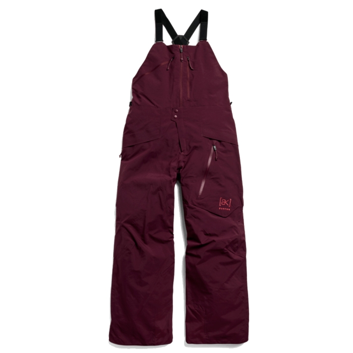 BURTON W [AK] GORE CYCLIC 2L BIB PANTS RUM RAISIN S