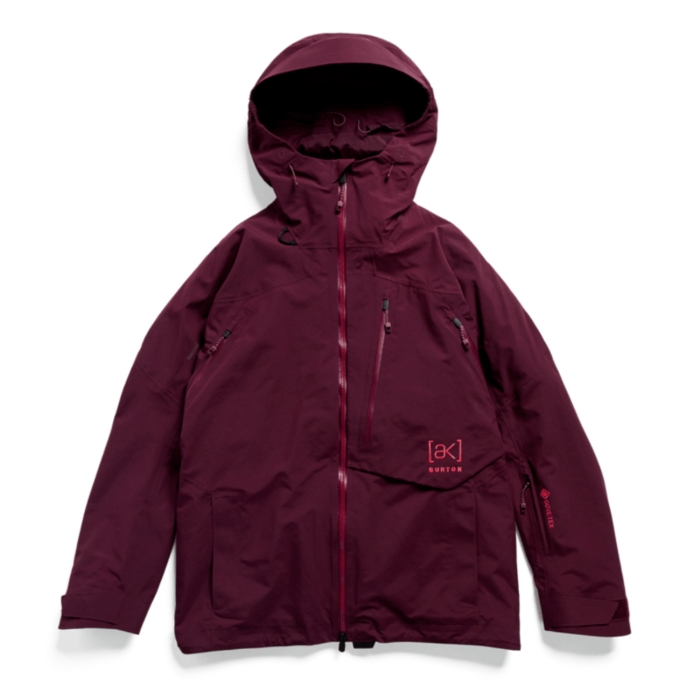 BURTON W [AK] GORE CYCLIC 2L JACKET RUM RAISIN S